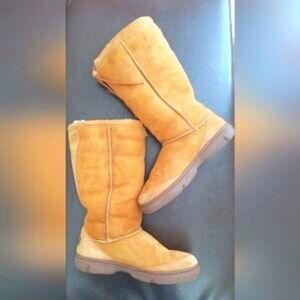 Cozy Tan ShearlinUGG Women's Ultimate Boots Tall Sand Sheepskin Women's Boots